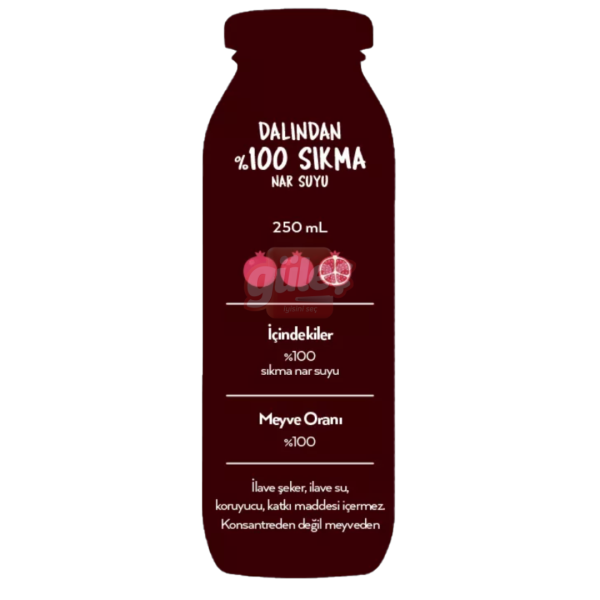 Naren Sıkma Nar Suyu 250 Ml