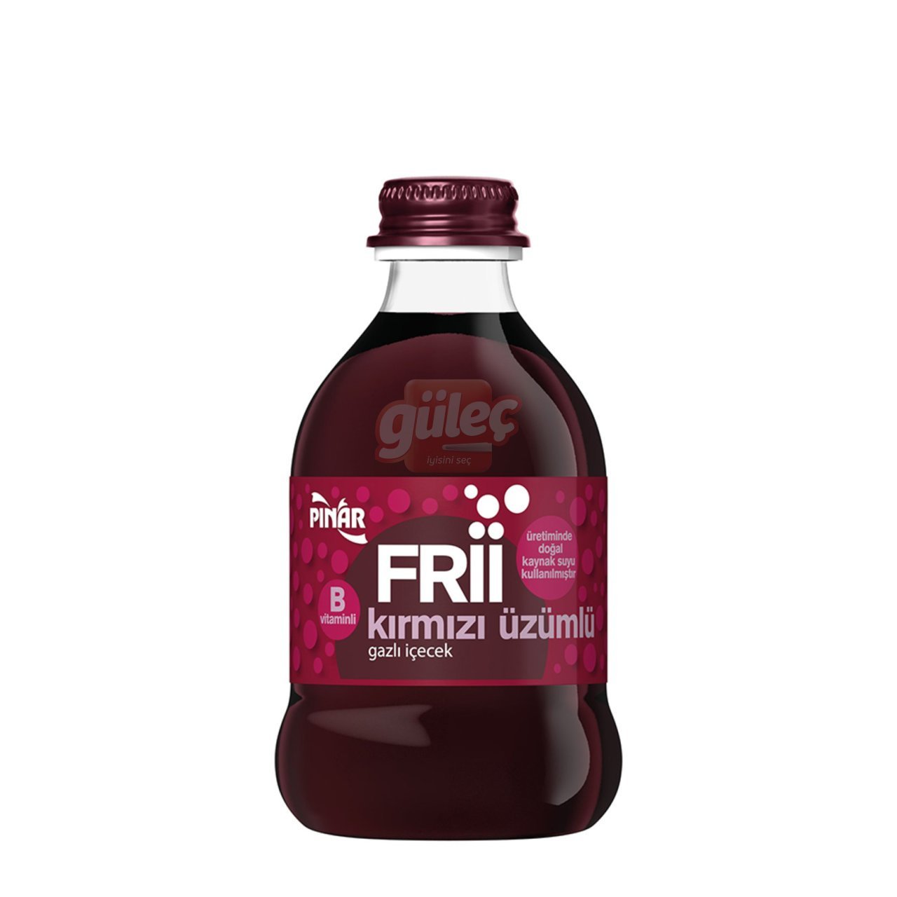 Pınar Frii Kırmızı Üzüm Aromalı Gazlı İçecek 25 Ml