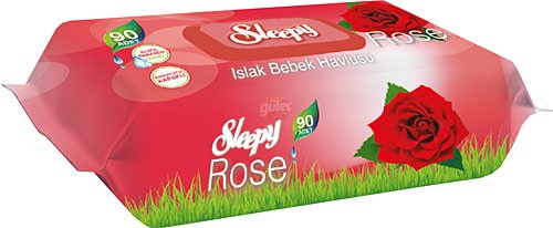 Sleepy Islak Havlu Gül Kokulu 90'lı