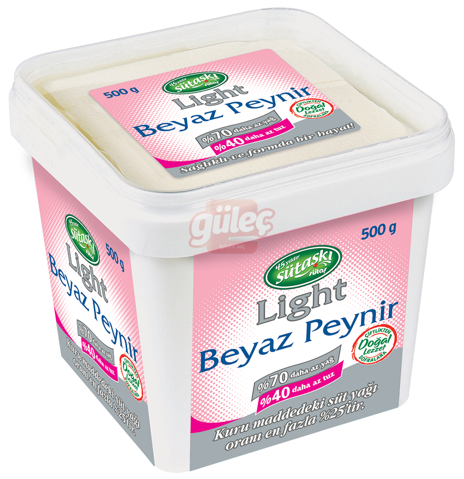 Sütaş Light Beyaz Peynir 500 G