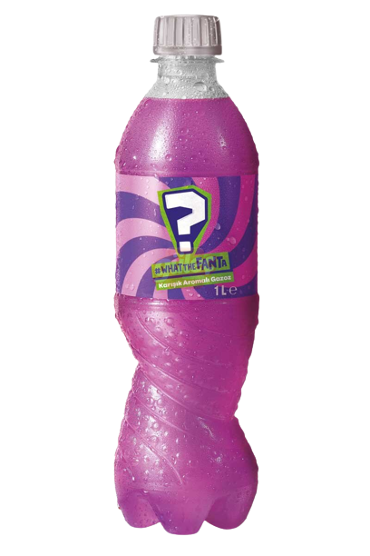 Fanta Zero What The Fanta Yeşil Karışık Aromalı Gazoz 1 L