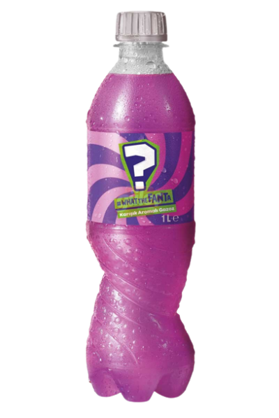 Fanta Zero What The Fanta Yeşil Karışık Aromalı Gazoz 1 L