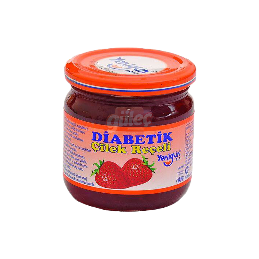Yenigün Diyabetik Çilek Reçeli 230 G