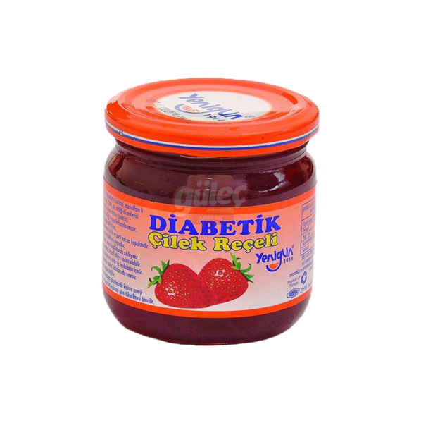 Yenigün Diyabetik Çilek Reçeli 230 G