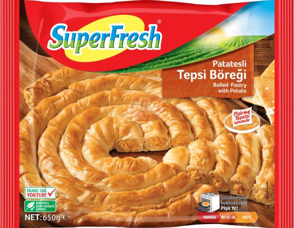 SuperFresh Patatesli Tepsi Böreği 650 G