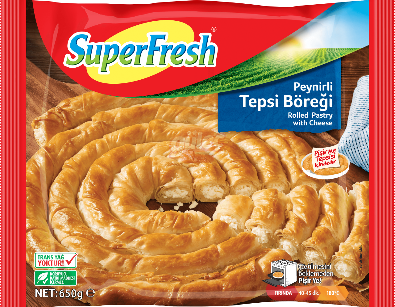SuperFresh Peynirli Tepsi Böreği 650 G