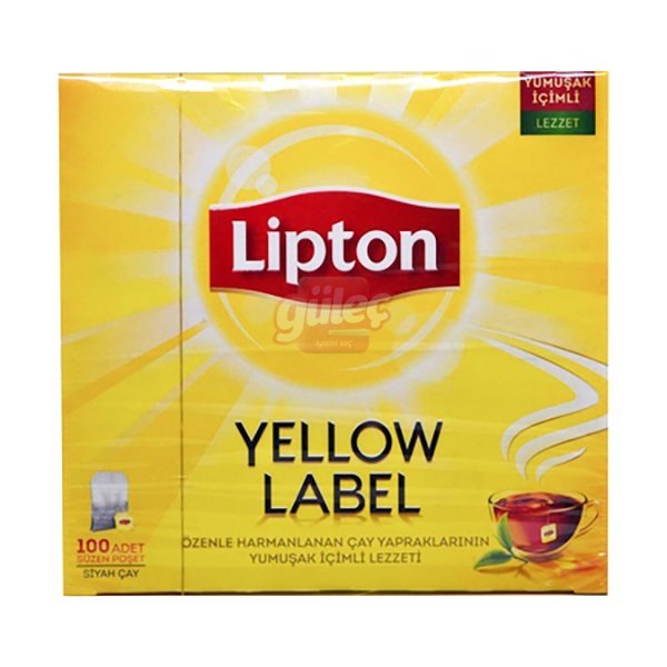 Lipton Yellow Label Bardak Poşet Çay 100'lü
