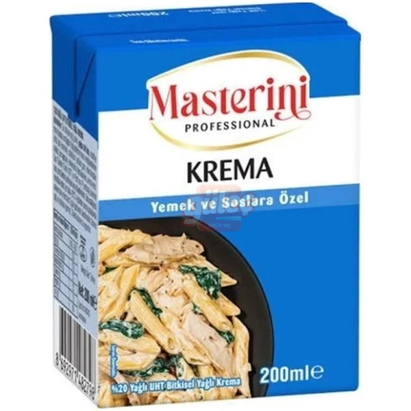 Masterini Bitkisel Krema 200 Ml