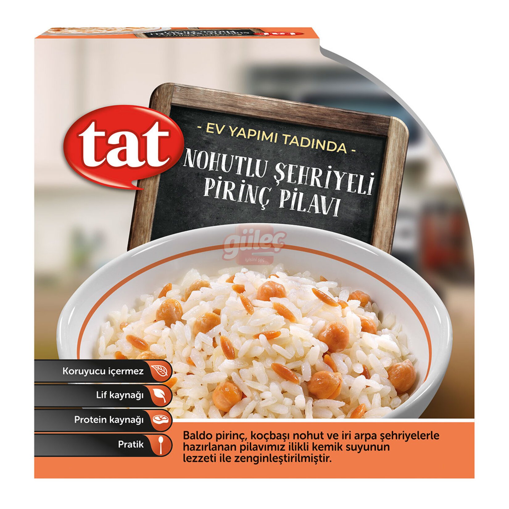 Tat Nohutlu Şehriyeli Pirinç Pilavı 200 G