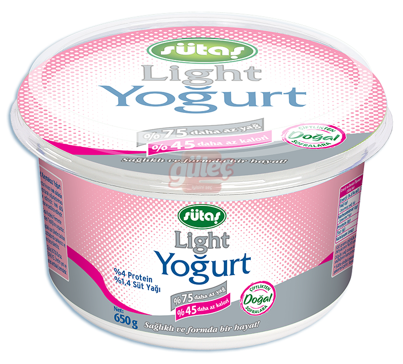 Sütaş Light Yoğurt 650 G