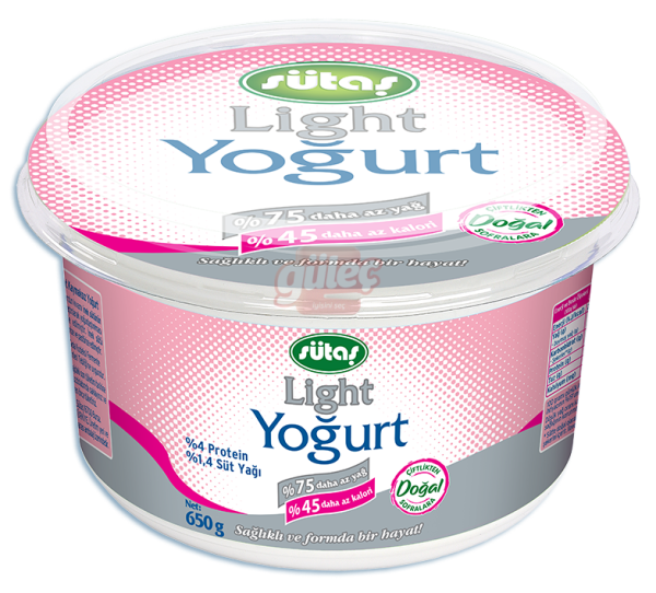Sütaş Light Yoğurt 650 G