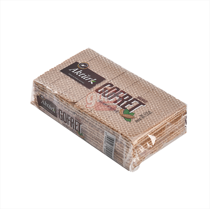 Aktürk Kakaolu Çıtır Gofret 300 G