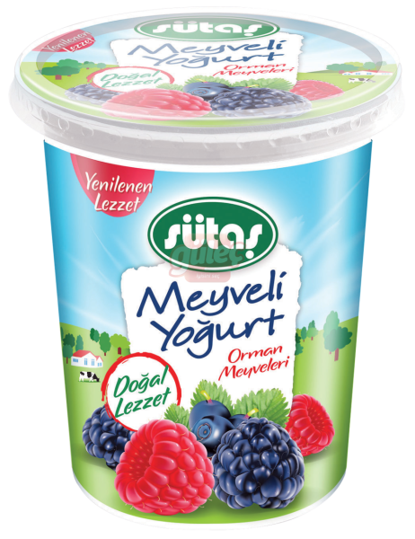 Sütaş Orman Meyveli Yoğurt 500 G