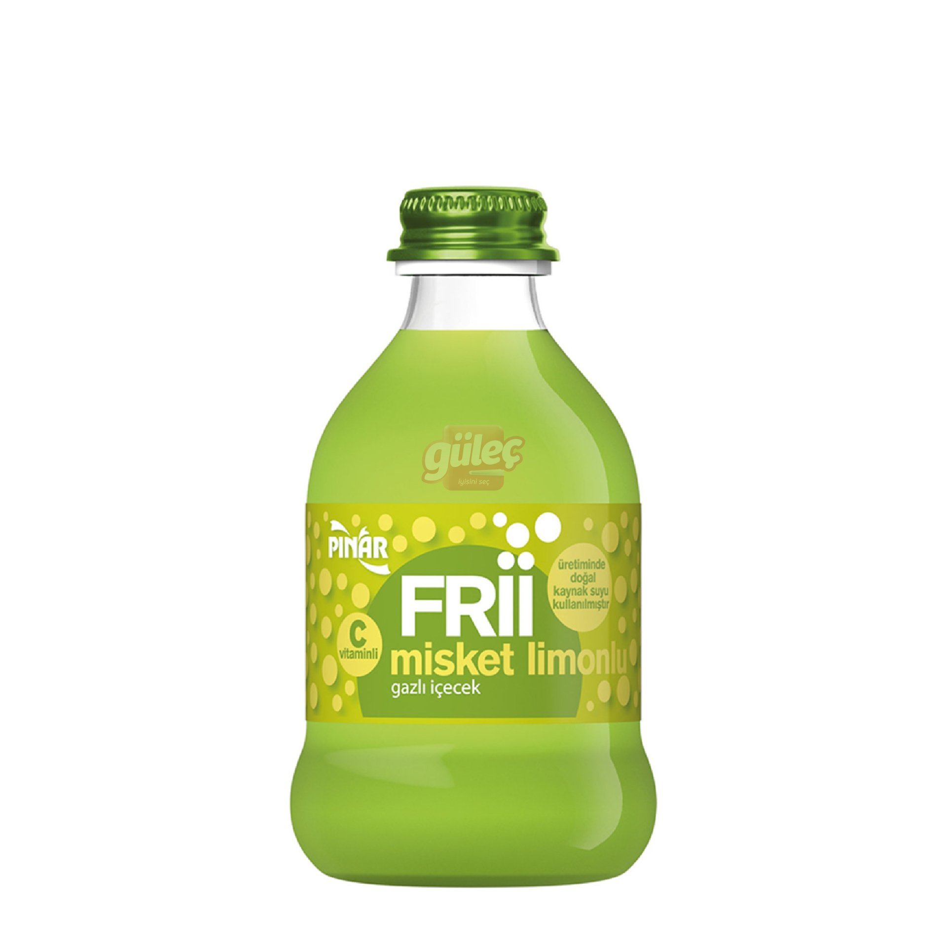Pınar Frii Misket Limon Aromalı Gazlı İçecek 250 Ml